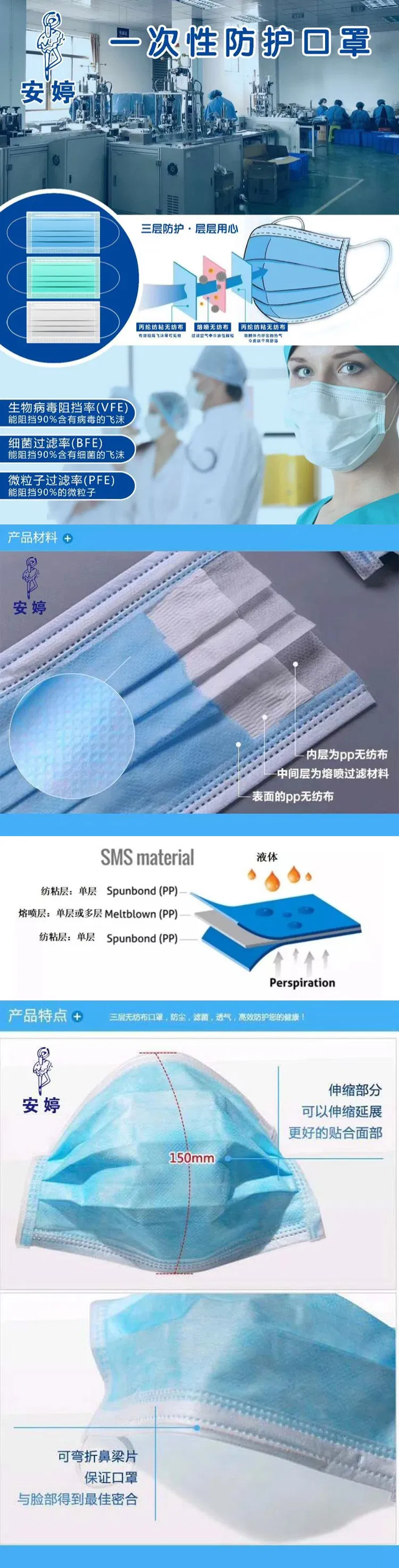 Detailed Face Mask Structure