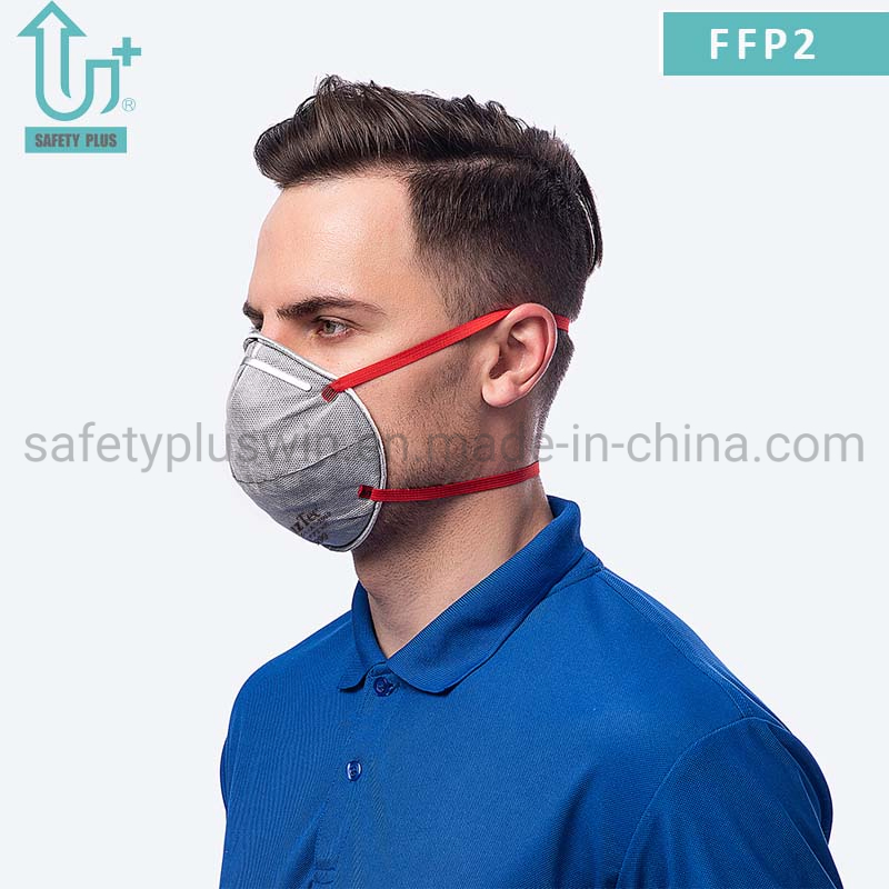 FFP2 Activated Carbon Air Anti-Pollution Filter Anti-Smoking Pm2.5 Face Mask Carbon Mask