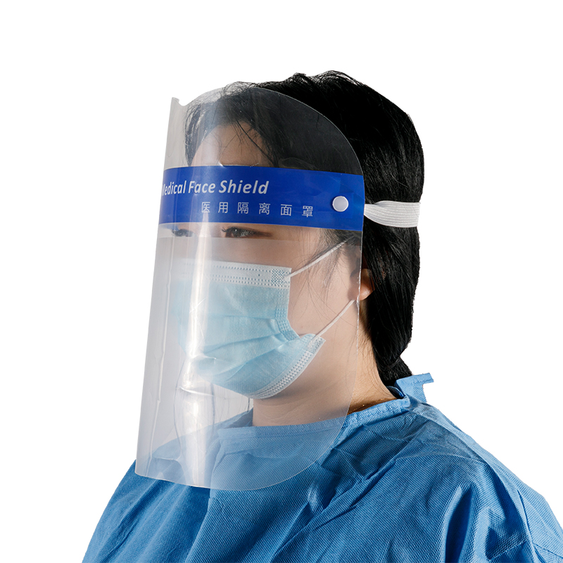 OEM Factory Price Protective Medical Isolation Transparent Facial Mask Screen Anti-Splash Double-Sided Anti-Fog HD