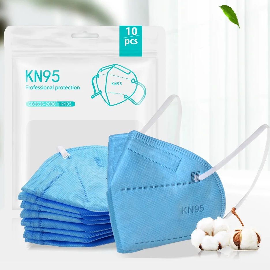 Certificated FFP2 Mask Black Filtering Half Anti-Pandemic Masks