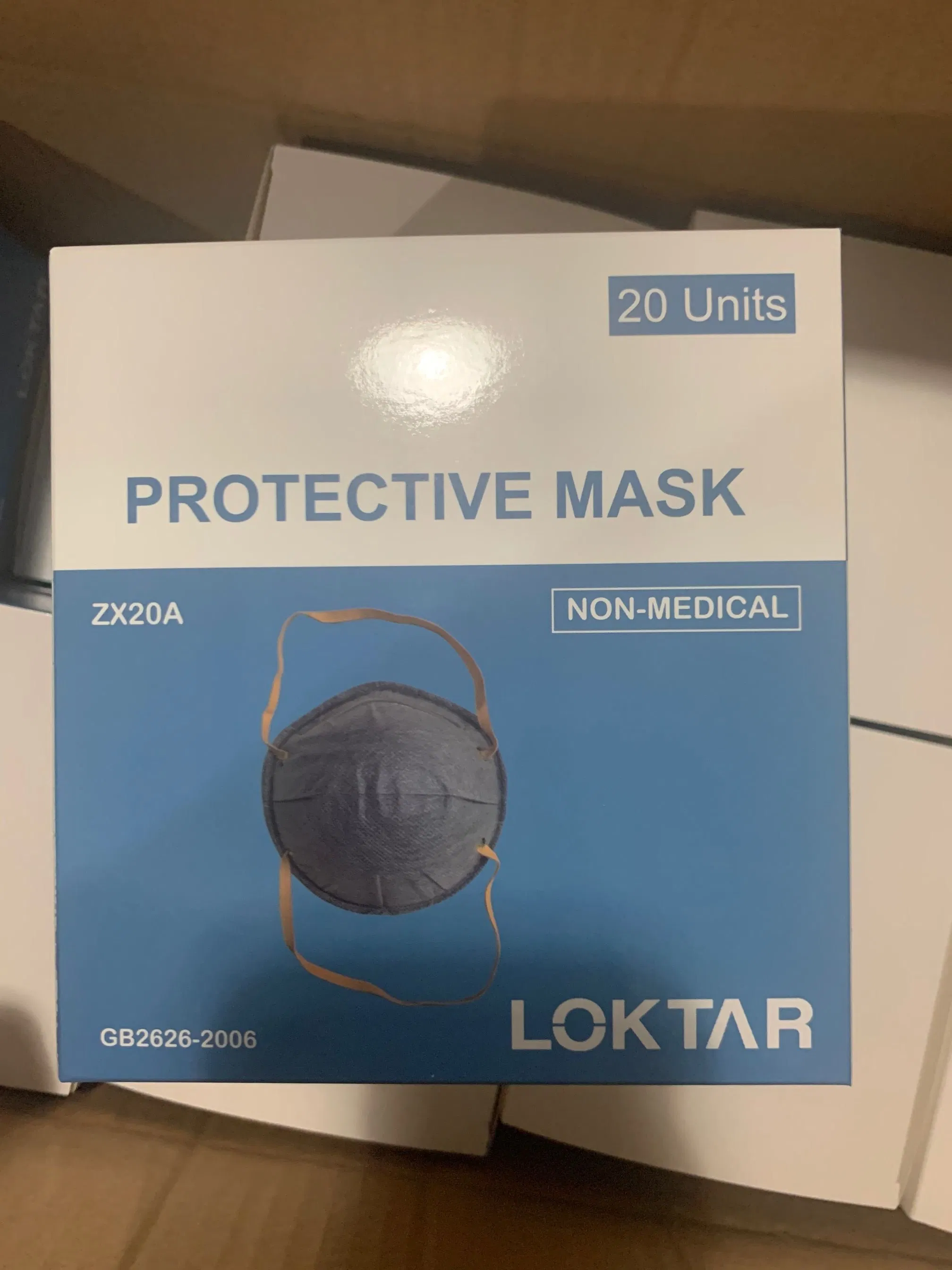 Disposable Cup Shaped Face Mask with Active Carbon Filtering Cup-Shape Mask