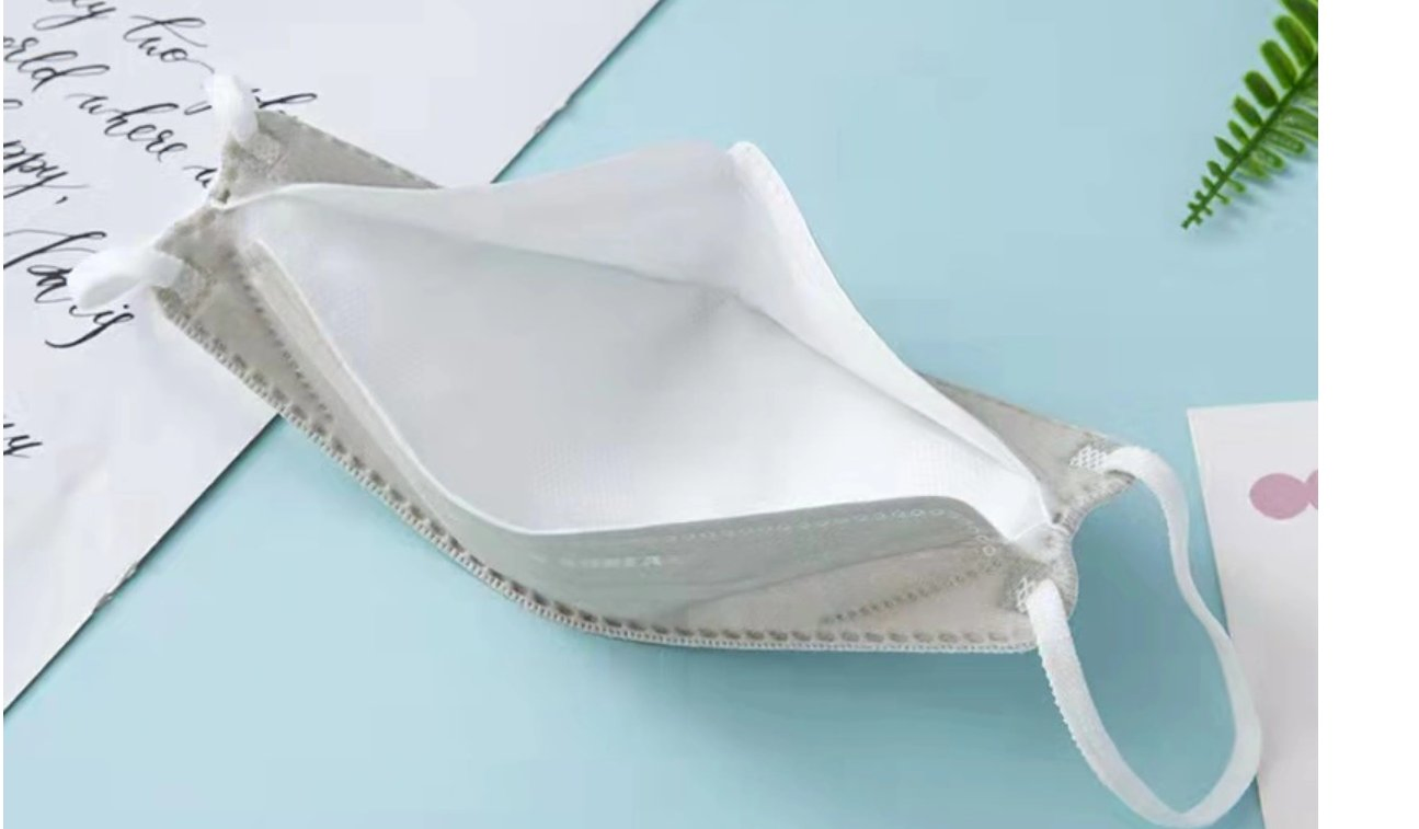 Kf94 Adults Face Mask Disposable Nice Fish Shaped Protective Mask