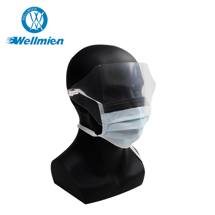 Anti-Glare Eyeshield and Foam Cushion Fog-Free Surgical Face Mask