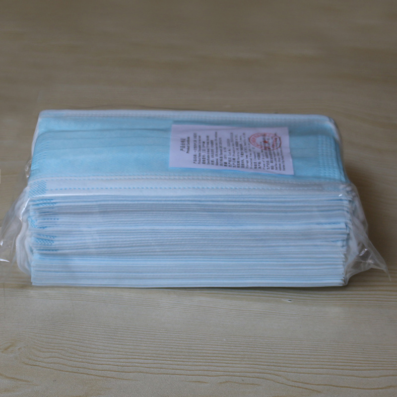 China Factory Sale 3 Ply Nonwoven Face Mask