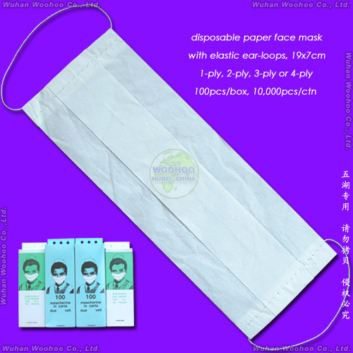 Disposable Polypropylene Nonwoven PP Medical Face Mask with Ear-Loop