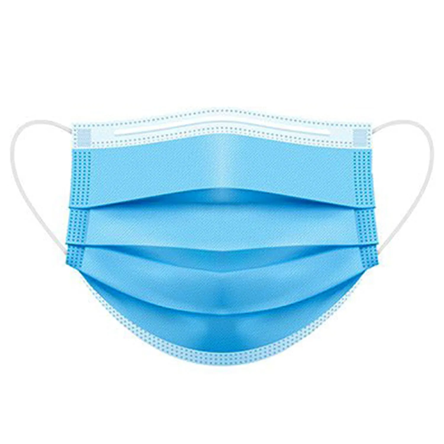 Disposable 3-Ply Surgical Non-Woven Medical Respirator Mask with High Bacterial Filtration