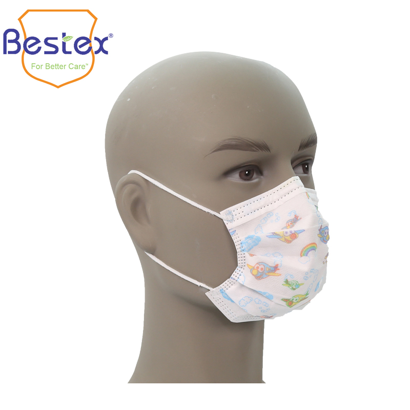 Custom Medical Surgical Hospital Disposable 4ply Face Mask