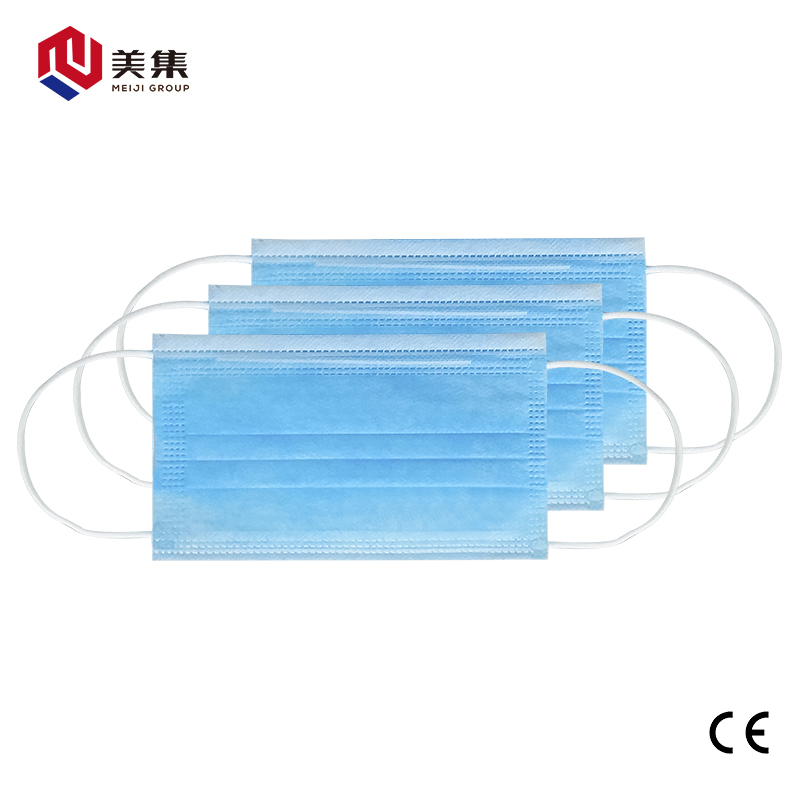 Manufacturer Mass Production High Quality &nbsp;Certification Non-Woven Fabric/Fusing Disposable 3 Ply Face Mask
