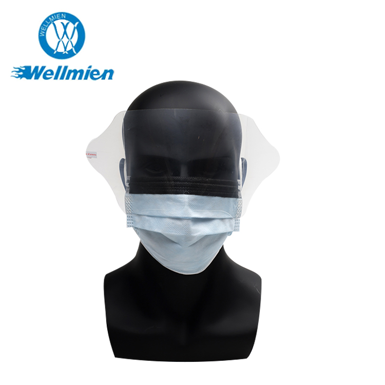 Anti-Glare Eyeshield and Foam Cushion Fog-Free Surgical Face Mask