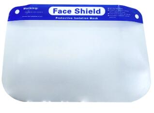 Full-Clear Visor Cover Fashion Transparent Medical Anti Fog Face Shield Plastic Mask