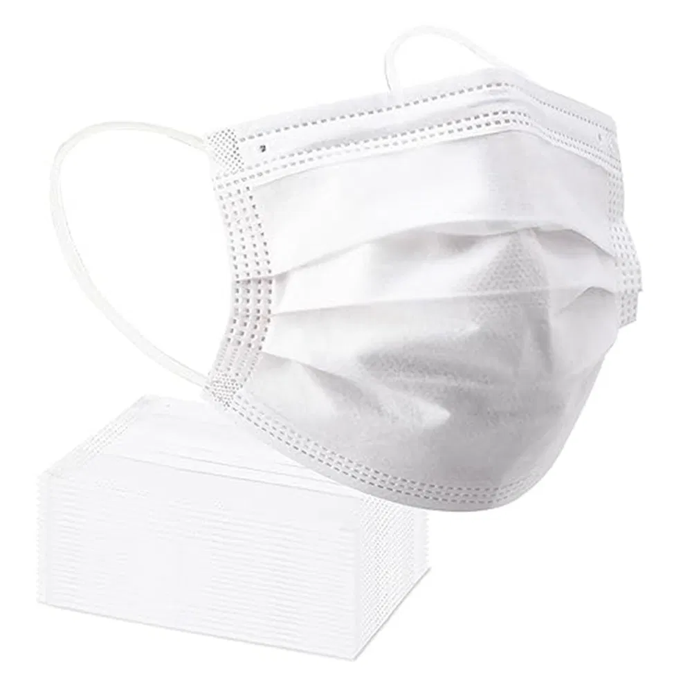 Auto Edge Medical Fluid Resistant Surgical Face Mask for Dental Use