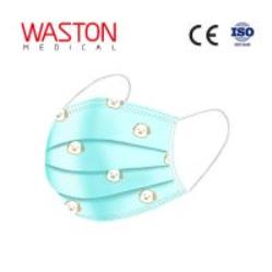 Disposable Medical Face Mask Type Iir, CE14683, ASTM Level 1/2/3, Melt-Blown Fabric