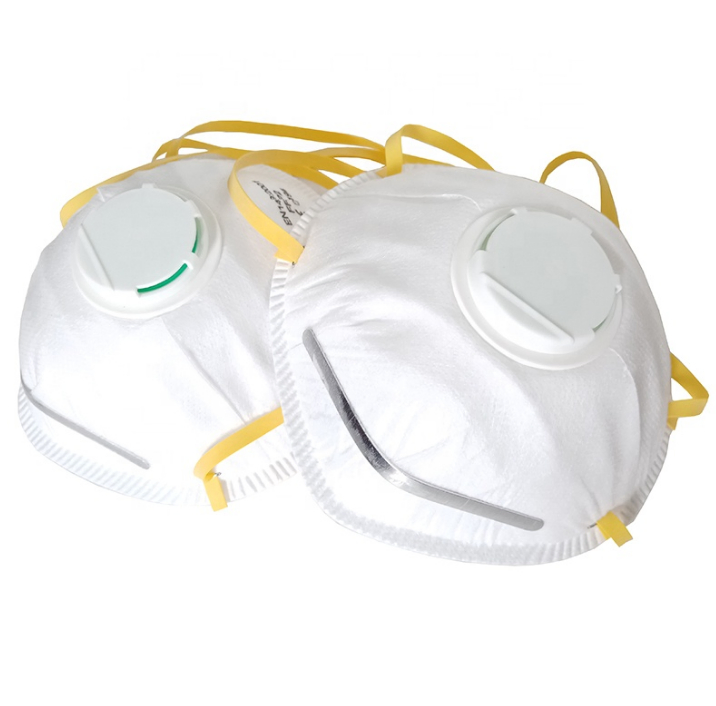High Quality Daily Disposable Antipollution Anti Particulate Respirator Masks Dust Earloop Face Mask with Breath Valve
