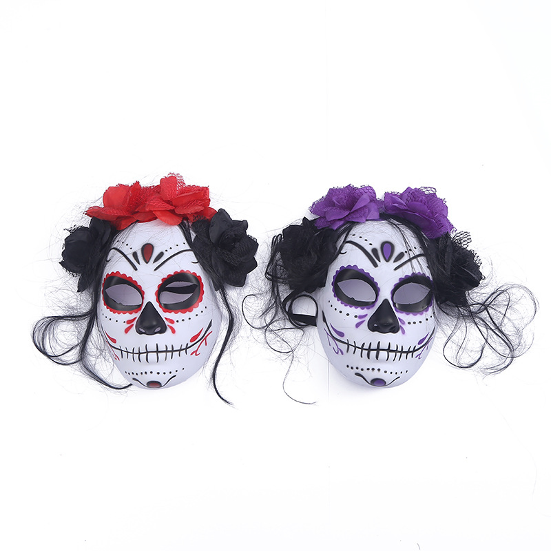 Halloween EVA Skull Mask Party Makeup Ball Dress up Festival Props
