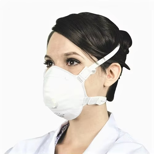 China Factory Priced Disposable Respiratory Cup Mask White K95 with Valve Certified Adults Made of Cotton