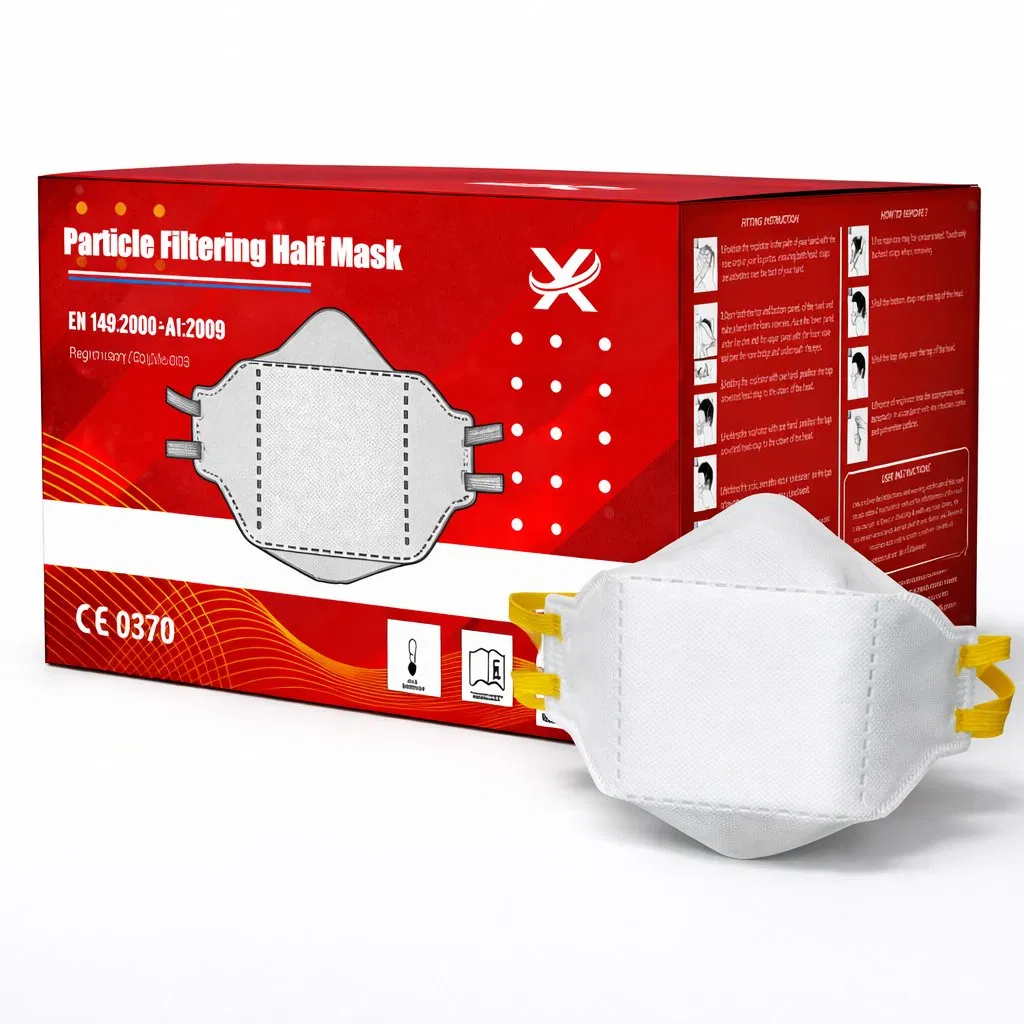 Factory Wholesale Disposable Protective FFP2 Face Dust Mask N95 Particles Respirator