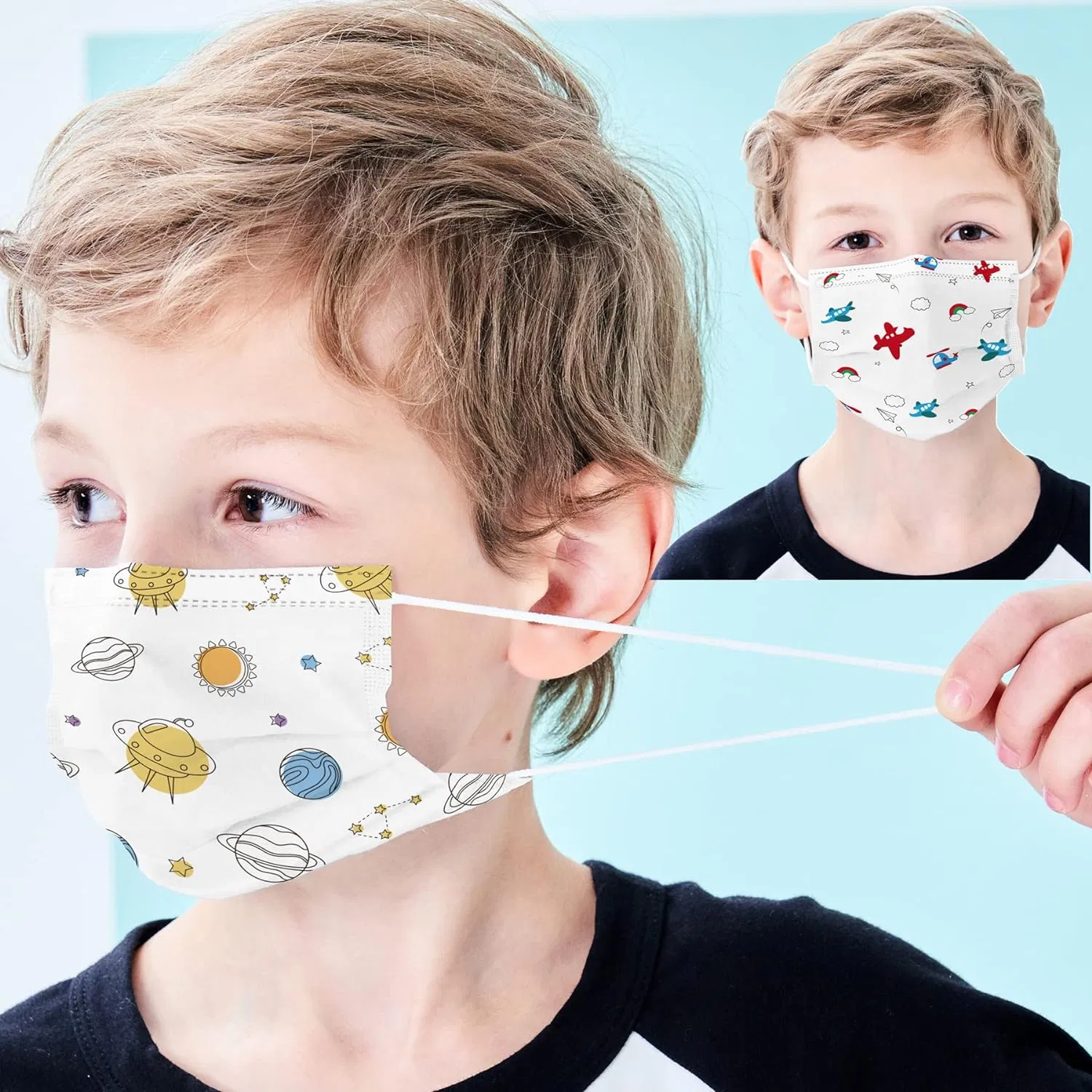 Different Sizes Popular Kf94 Masks Breathable Skincare Disposable Face Mask for Kids