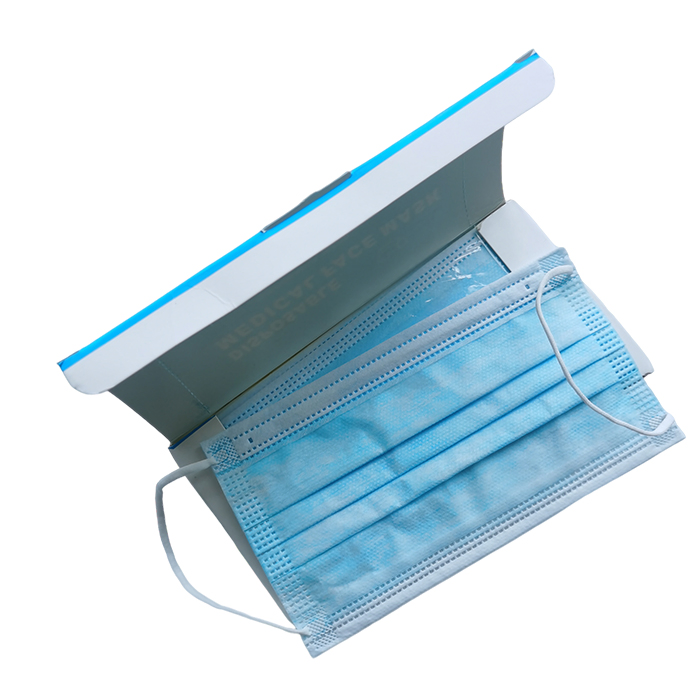 Bfe 99% Blue Medical Face Mask Ultra Soft 3-Ply Face Mask Fluid Resistant Surgical Disposable 3ply Iir Facemasks ASTM Level 2 Protective Face Covering