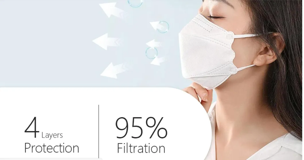 KF94 Fish Shaped Mask