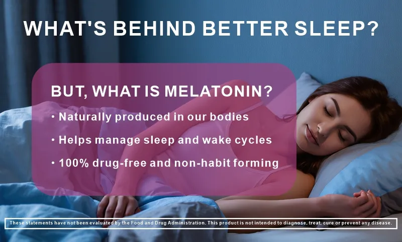 Sleep Gummies with L-Theanine, Lemon Balm, Melatonin Supplements for Sleeping, Sleep Aid