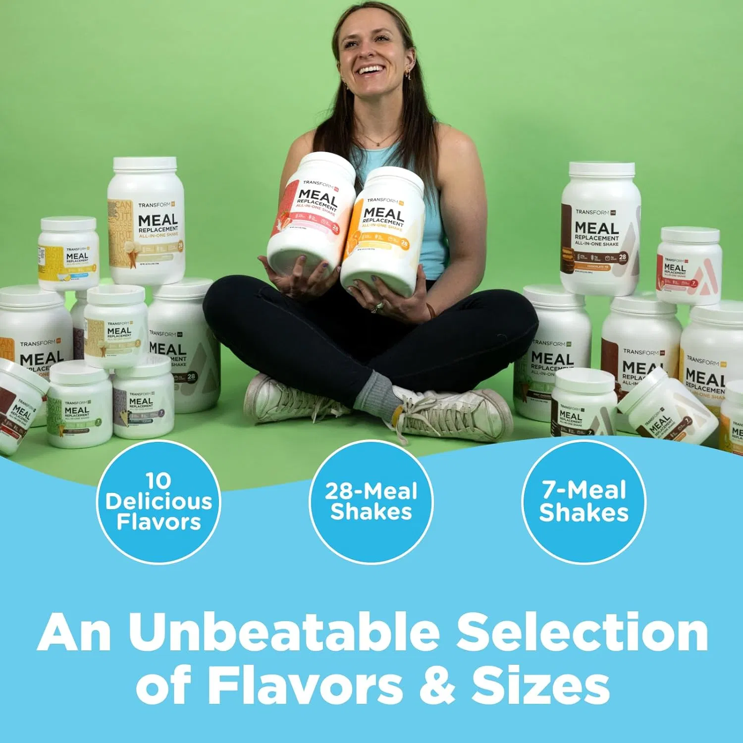 Meal Replacement Shake Weight Loss Powder 7 Servings for Body Management