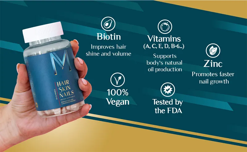 Collagen Gummies for Skin, Hair, Nails & Joint Support