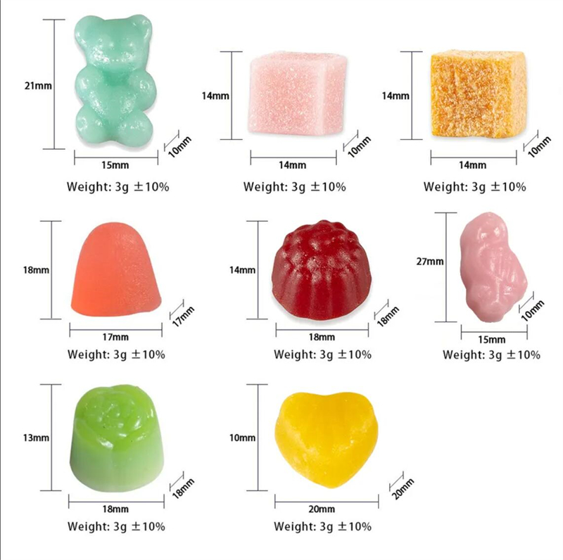 OEM Service Multivitamin Omega-3 Gummies Food Grade Supplement Omega 3 Fish Oil Gummies