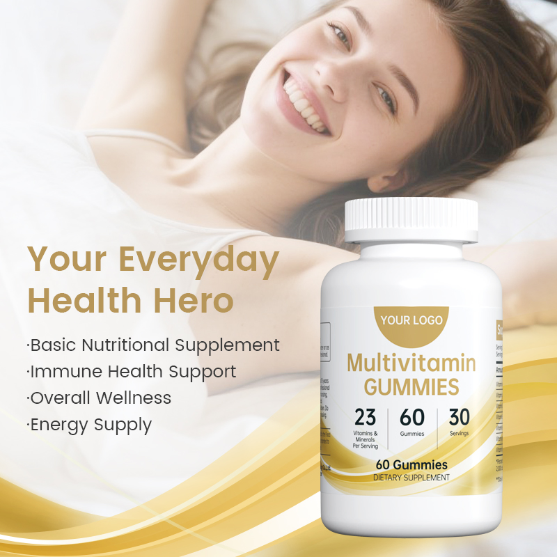 Adult Multivitamin Gummies for Energy &amp; Immunity - with B-Vitamins, No Artificial Sweeteners-Supports Metabolism Health, 60 Counts