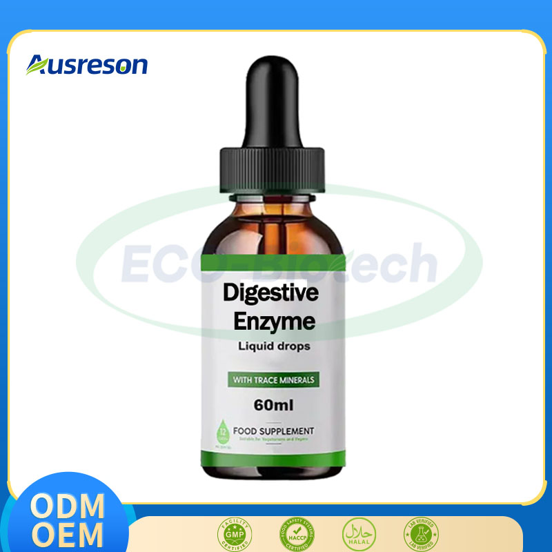 Ausreson OEM Health Supplements Gut Support Natural Probiotics Digestive Enzyme Drops