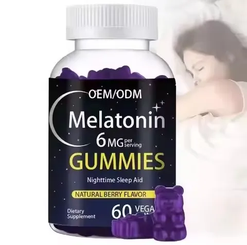 Nighttime Sleep Aid Natural Melatonin Gummies
