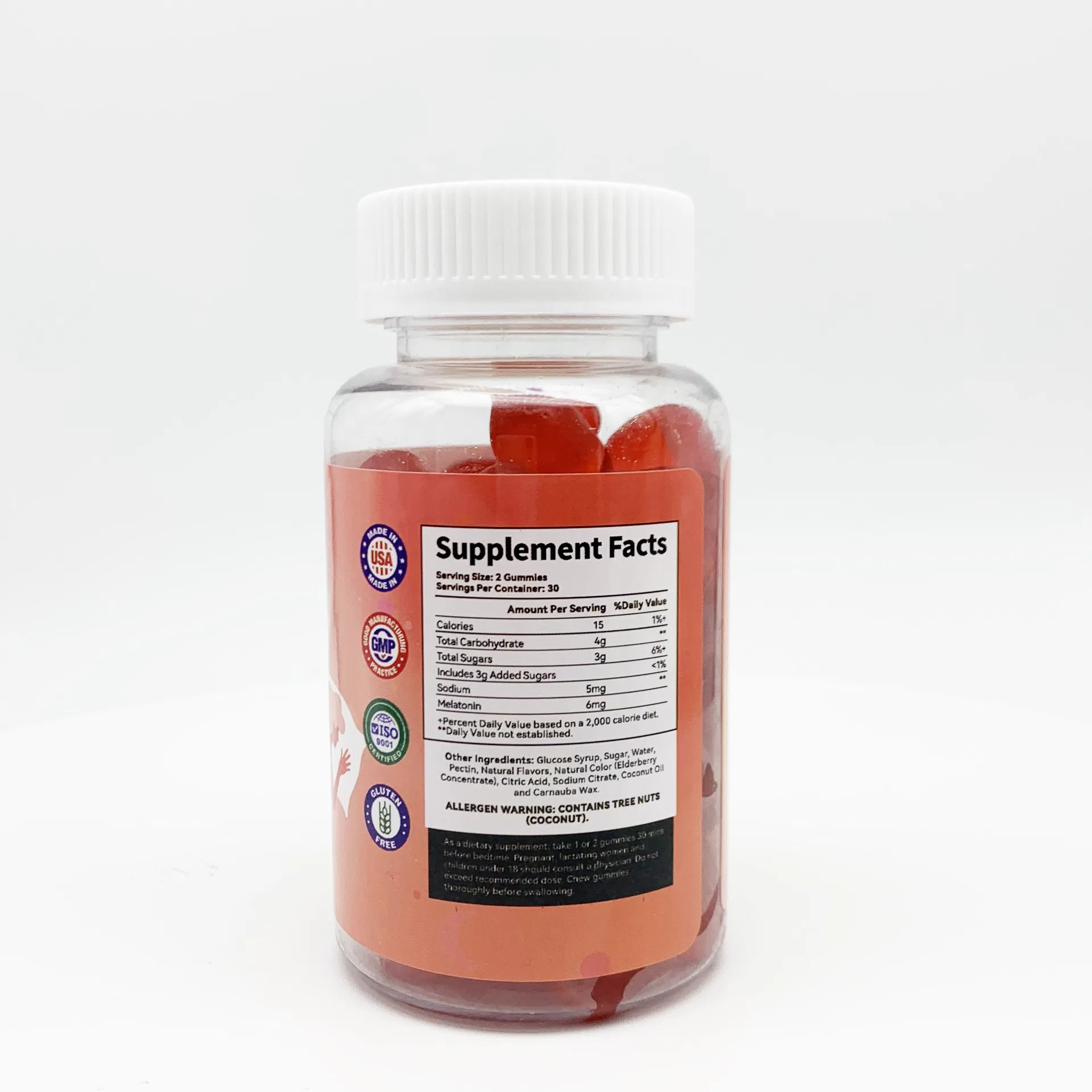 OEM Hot Selling - Natural Formula Fast-Acting Sleep Aid Deep Sleep Melatonin Gummies