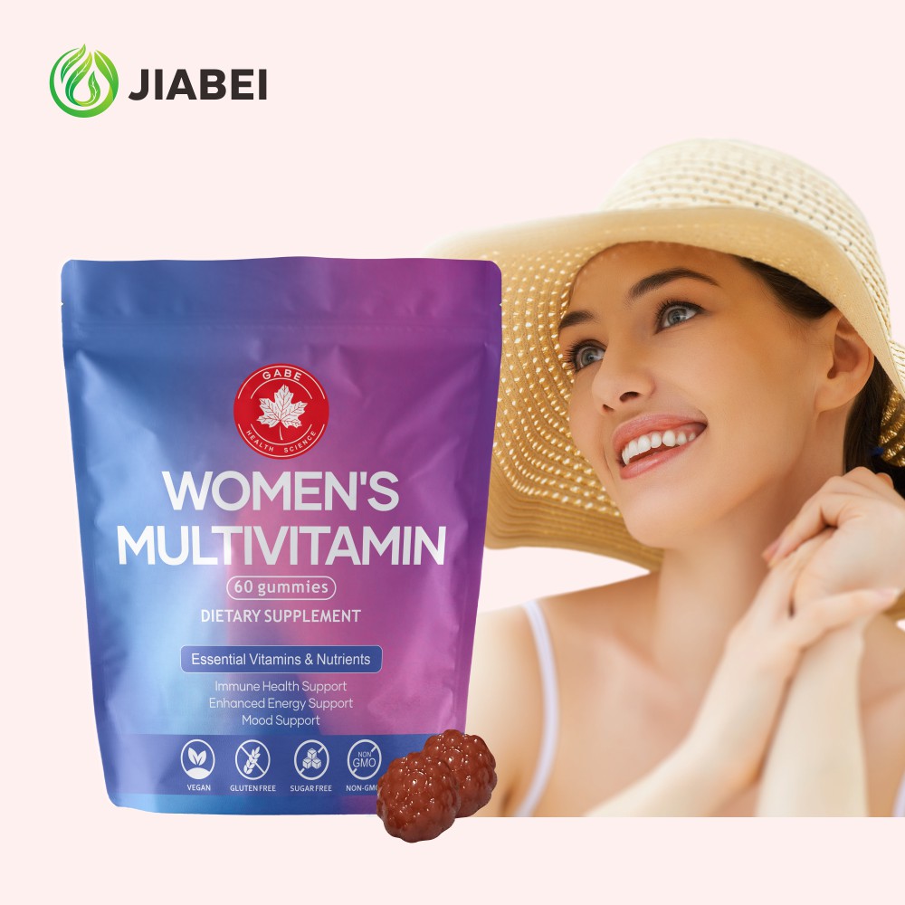 OEM Vitamin Manufacturer Direct Sales WOMEN MULTIVITAMIN Gummy Enhanced Energy and Emotional Support for Adults