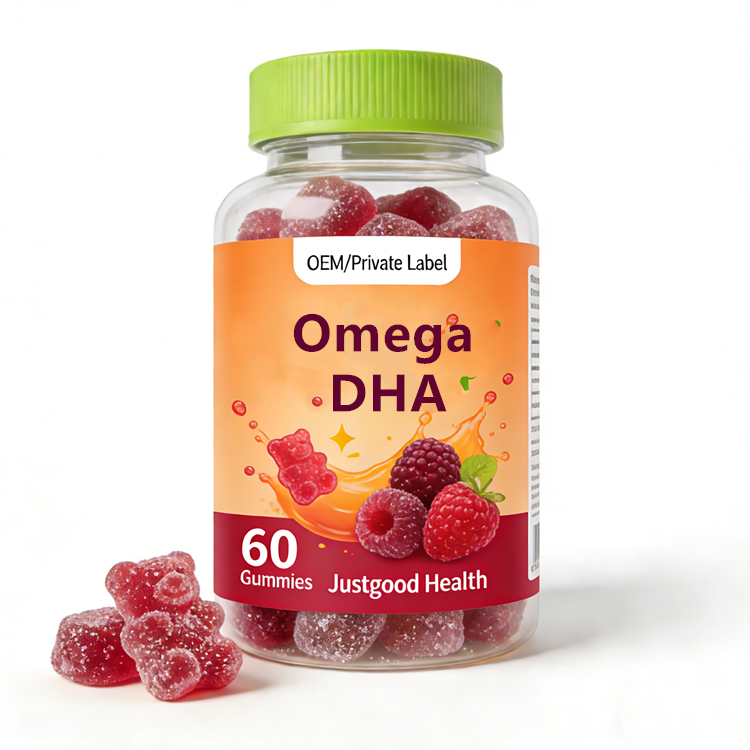 BOMING Omega DHA Gummies 3 6 9 Vitamins for Teenagers &amp; Adults OEM Private Label Natural Brain Support