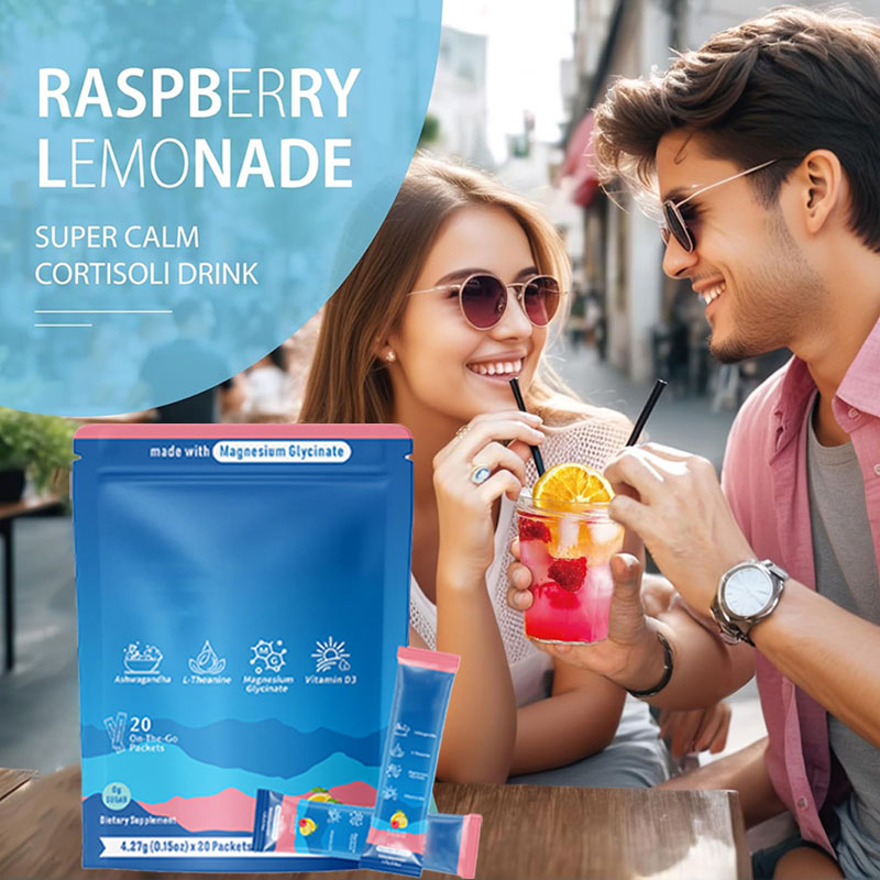 Wholesale Calm Instant Lemon Electrolyte Drink Powder Mix Hydration Packets Relaxation Energy Electrolyte Powder
