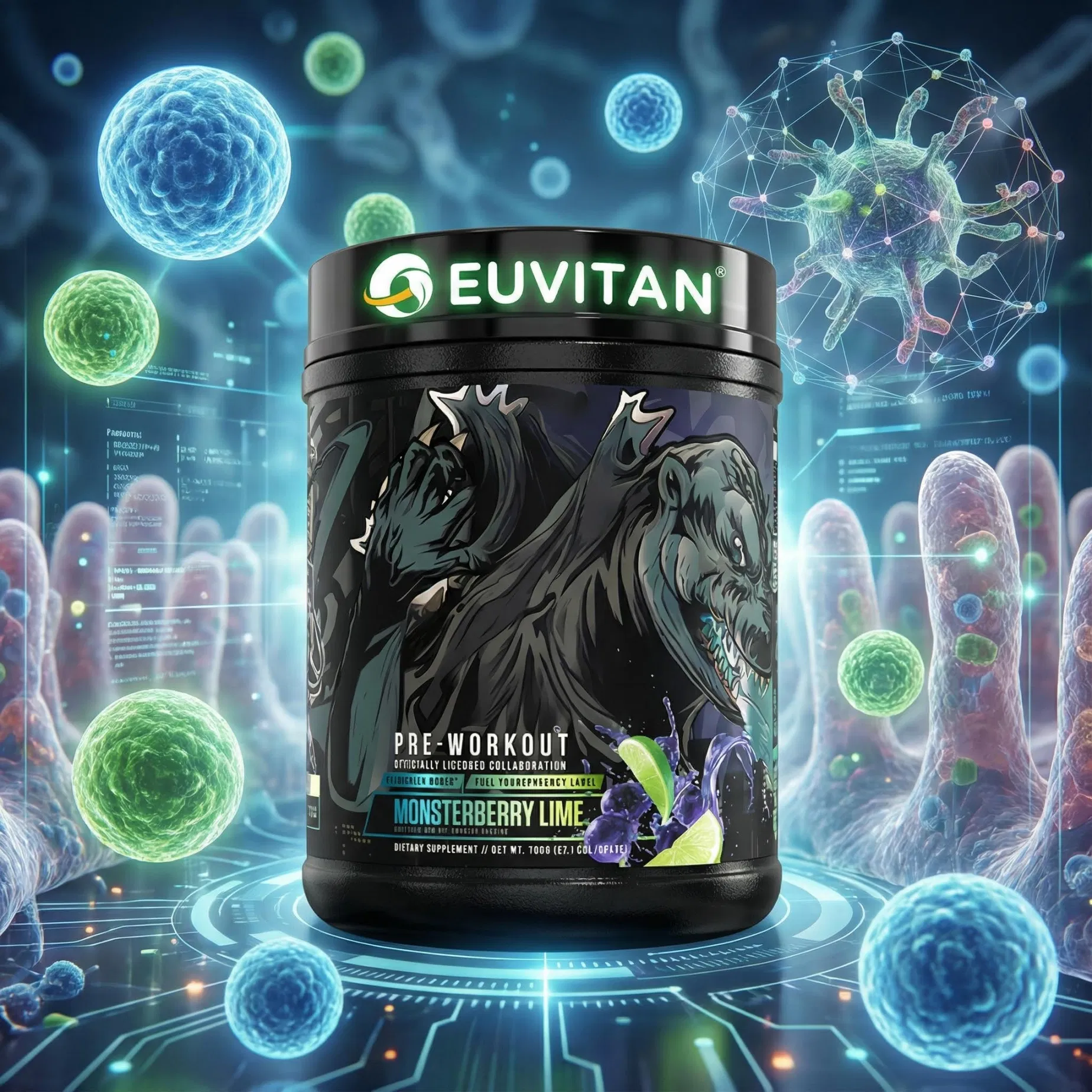 Wholesale Pre Workout Nitrogen Pump Muscle Builder Nitric Oxide Weight Management Electrolyte Recovery Pea Protein Powder for Adults