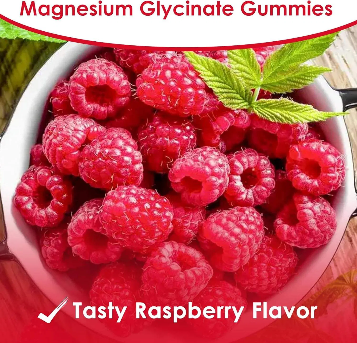 Biochealth Magnesium Glycinate 4oomg, Sugar Free Magnesium Gummies -Magnesium Potassium Supplement for Sleep, Immunity Support