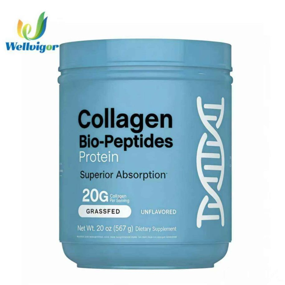 Bio-Peptides Protein Collagen Powder Hydrolyzed Collagen Peptides Supplement for Skin Hair