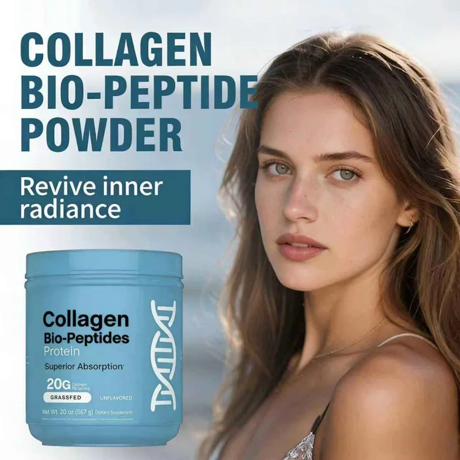Bio-Peptides Protein Collagen Powder Hydrolyzed Collagen Peptides Supplement for Skin Hair