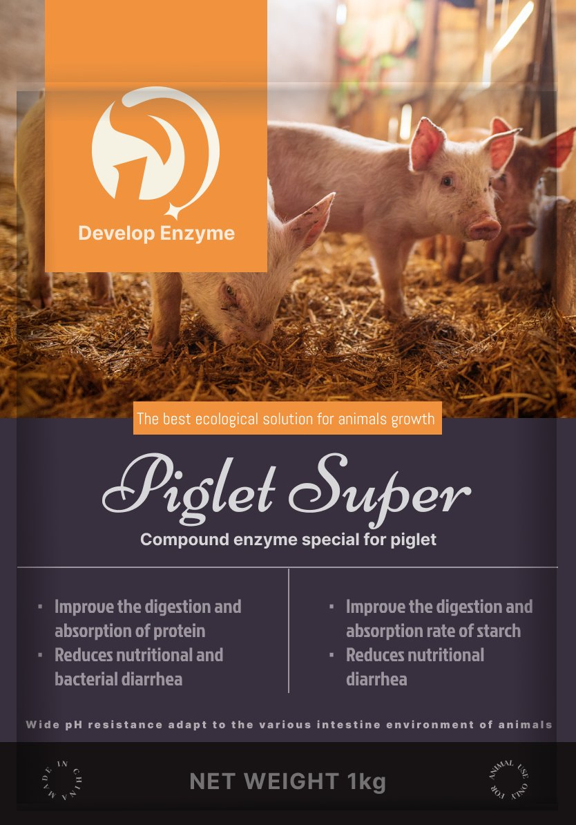 High Activity Compound Enzyme for Piglet Feed Enhance Gut Health and Growth