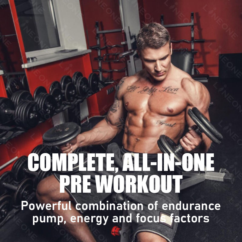 Pre Workout Supplement Powder Tropical Punch OEM