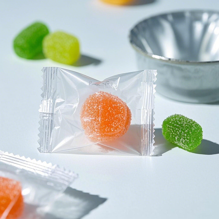 Wholesale Private Label Bagged Fiber Gummies Protein Bag of Chews Gummy Low Sugar Low Calorie 60 Gummy Bears