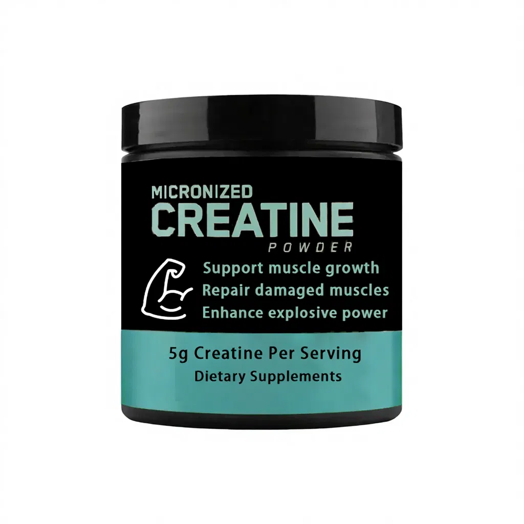 Custom Pure Creatine Monohydrate Muscle Builder Sport Supplements Pre Workout Micronized Powder