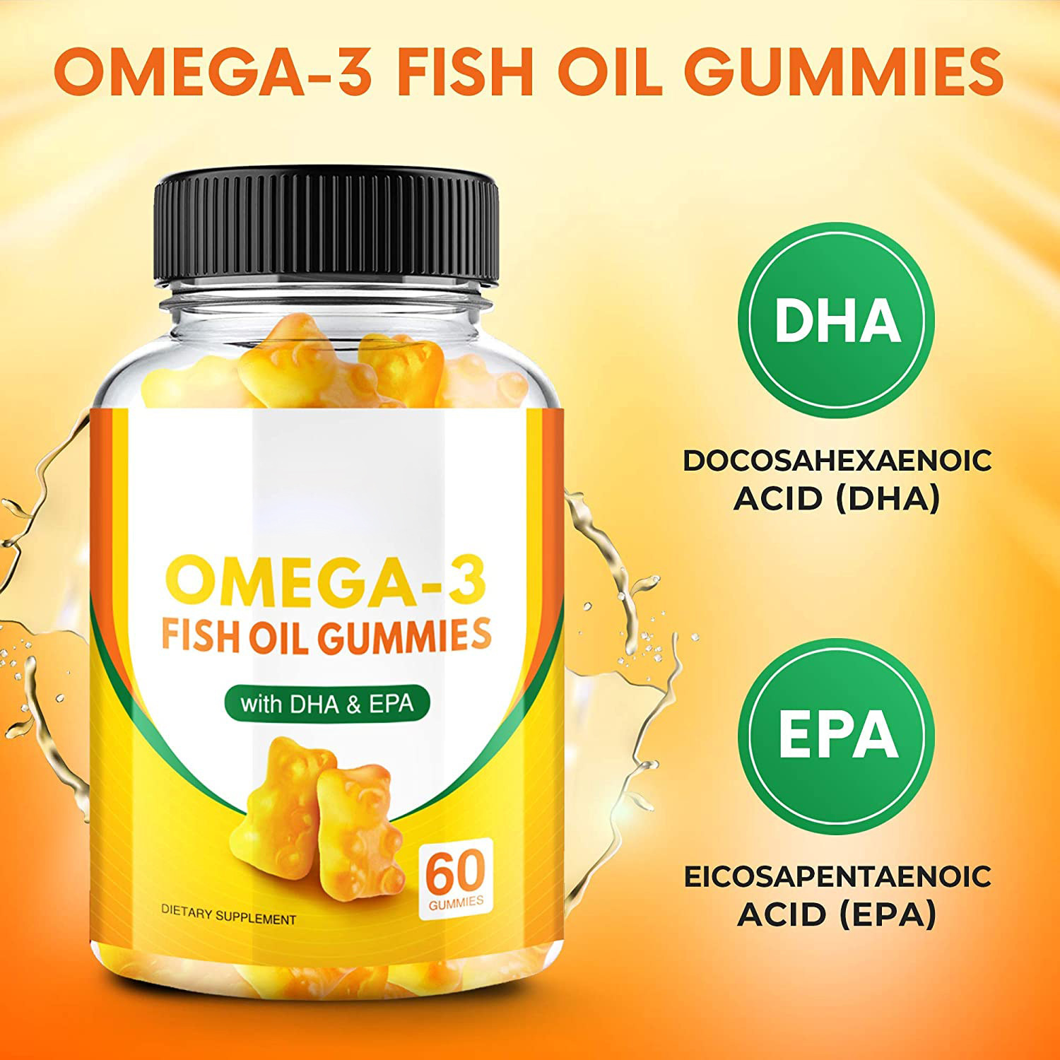 Fish Oil Gummies Packaging