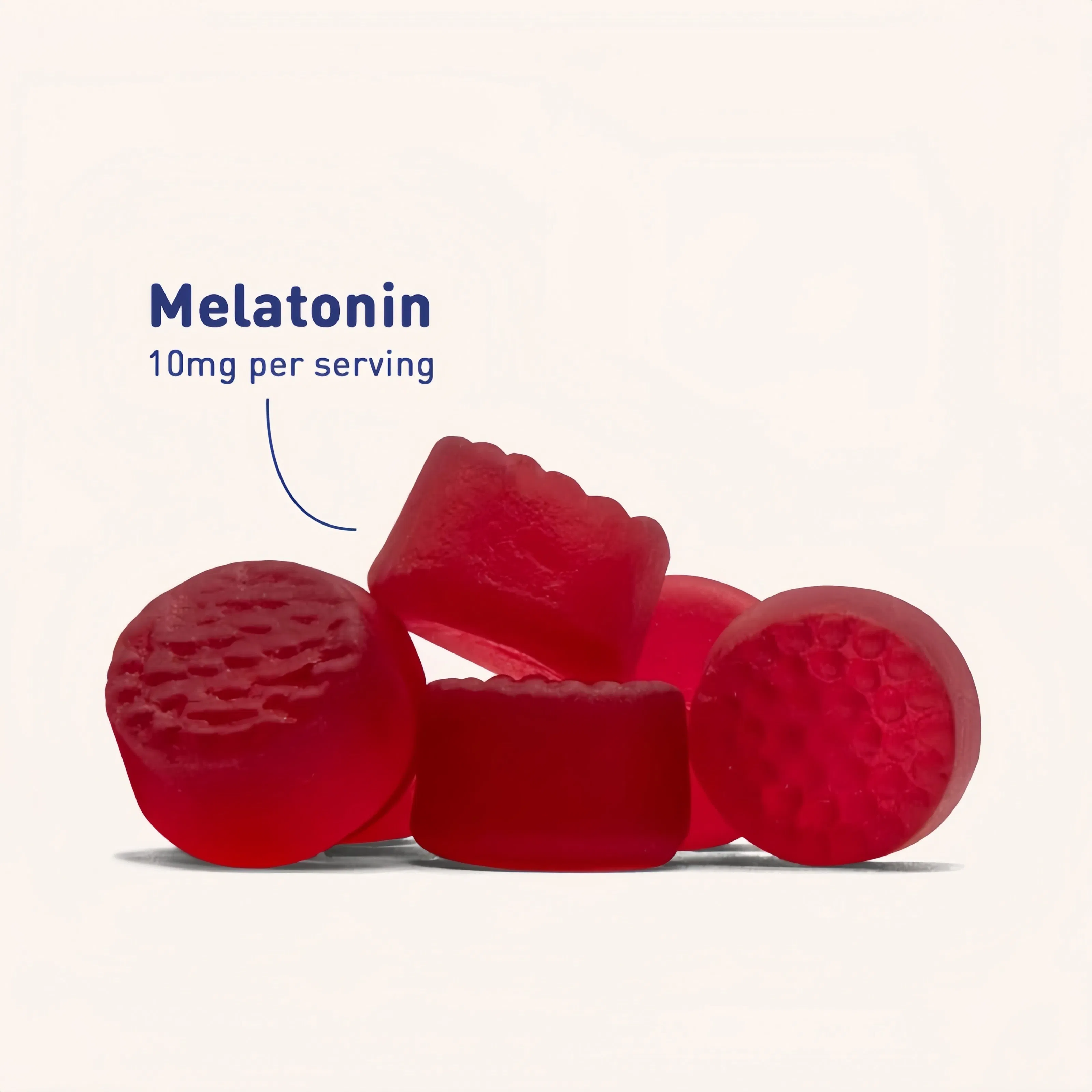 Euvitan Strawberry Flavor Adult 10 Mg Melatonin Gummies 140 Count for Sleep Aid