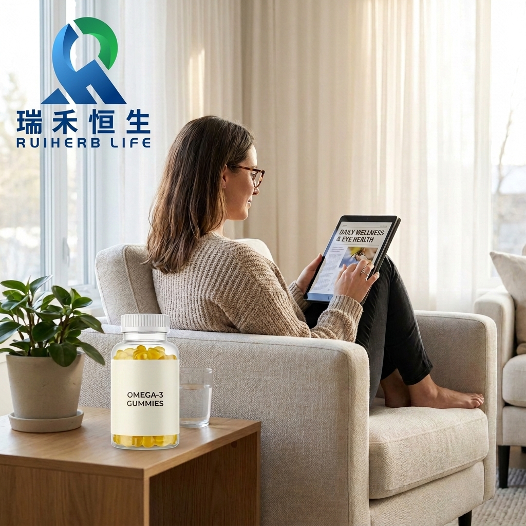 Omega 3 DHA EPA Gummies Fish Oil Supplement Brain Heart Eye Immune Support Adult Vegan Pectin Private Label OEM ODM