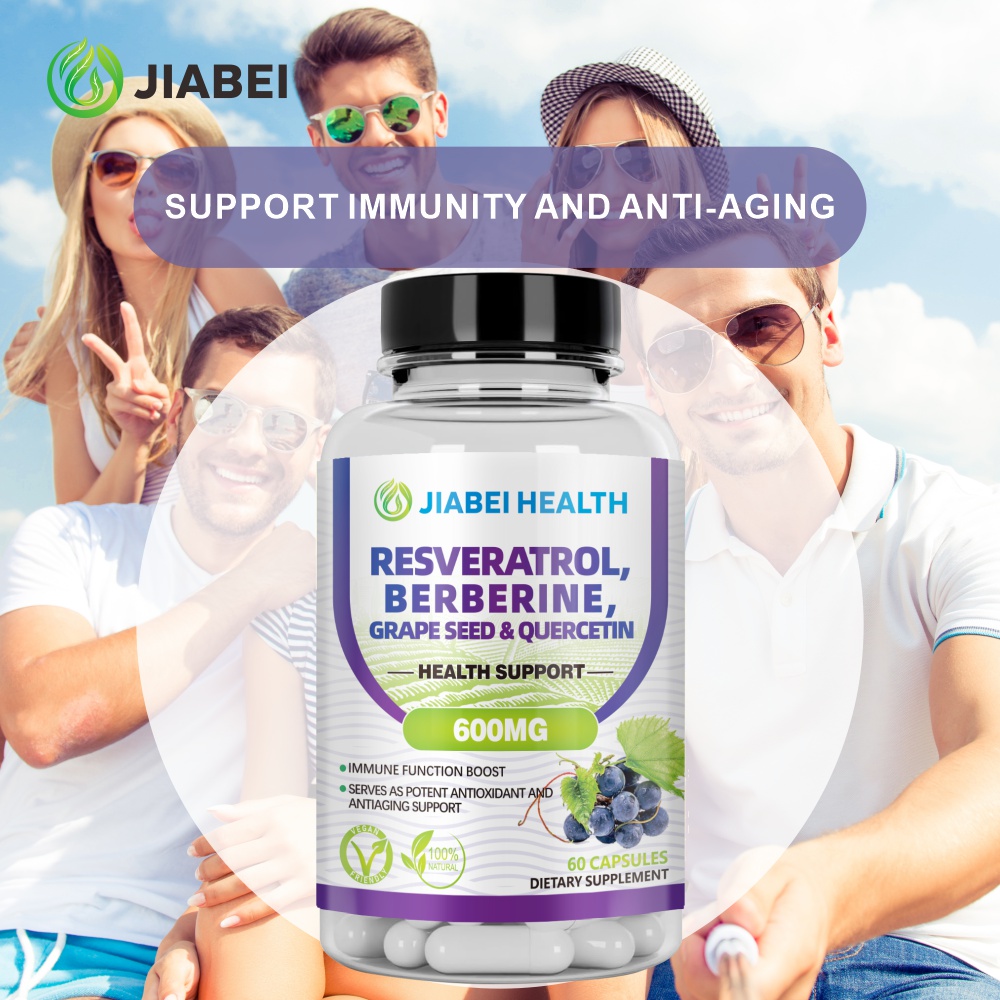 Factory Customised Adult Capsules OEM/ODM Herb Extracts Support Antioxidant Activity