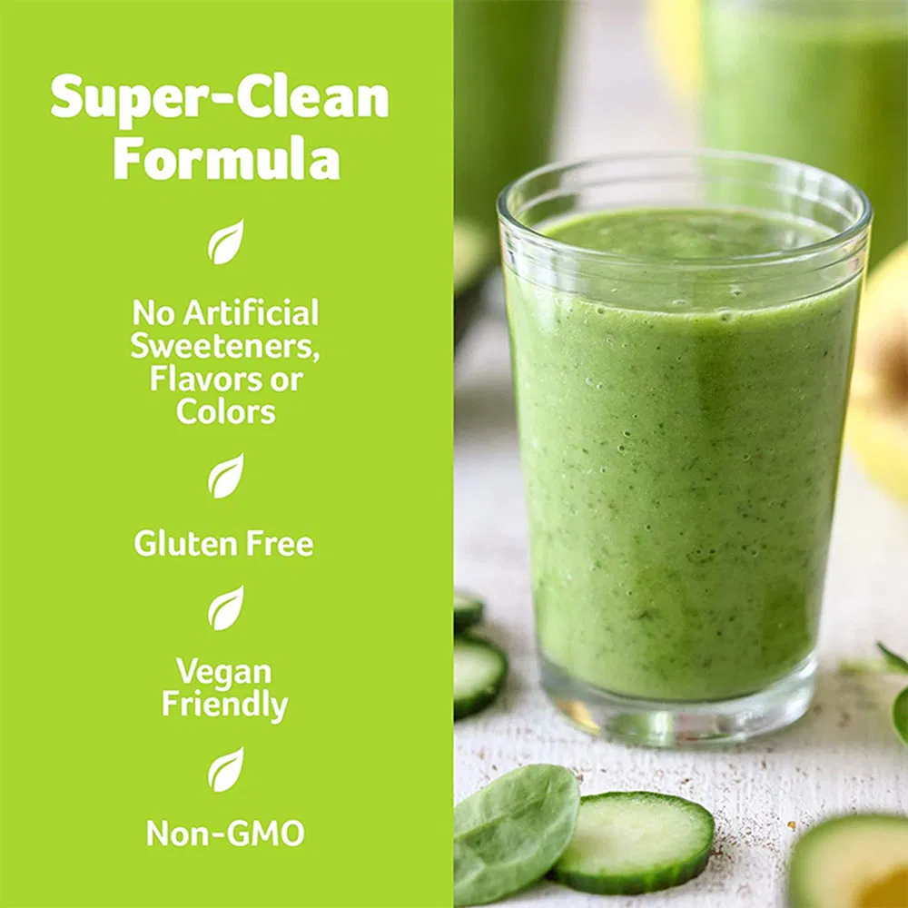OEM ODM Organic Greens Superfood Powder with Probiotics &amp; Vitamins