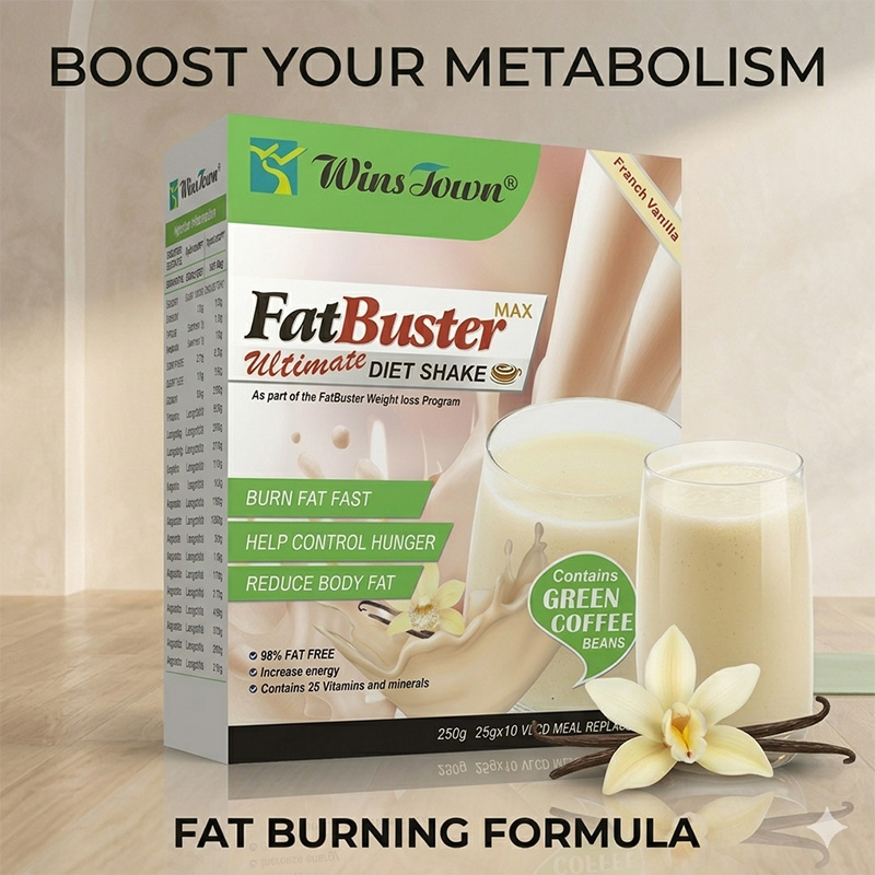 Fat Burning Shake Powder Meal Replacement for Weight Management