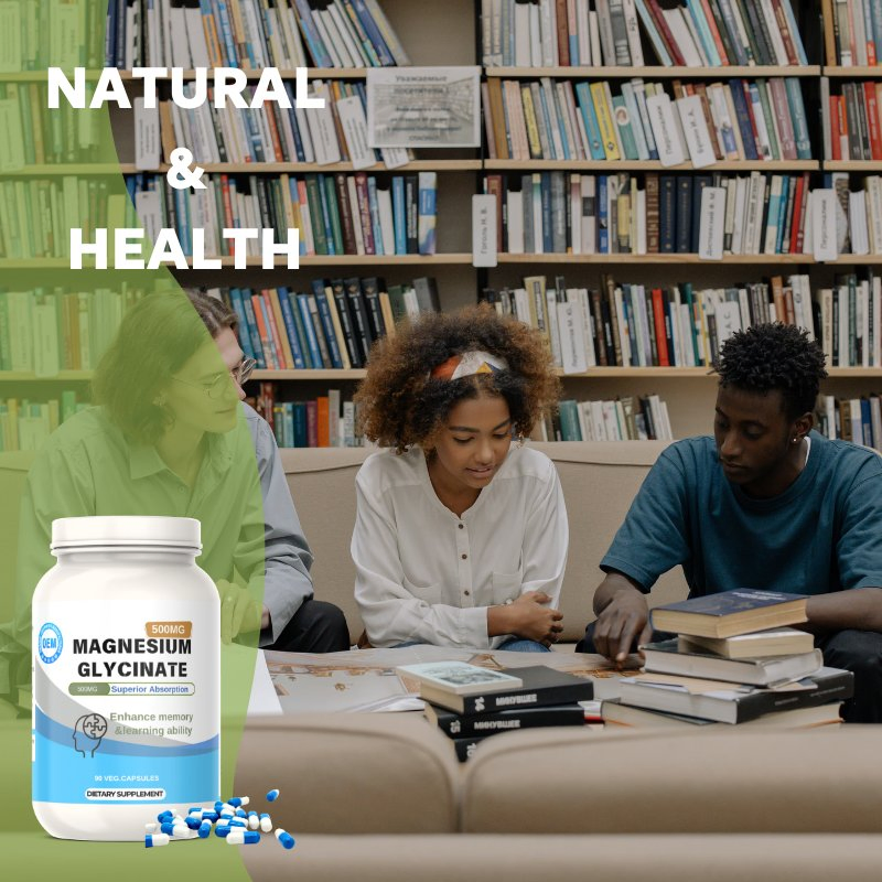 Magnesium Glycinate Supplement for Cognitive Function and Clarity