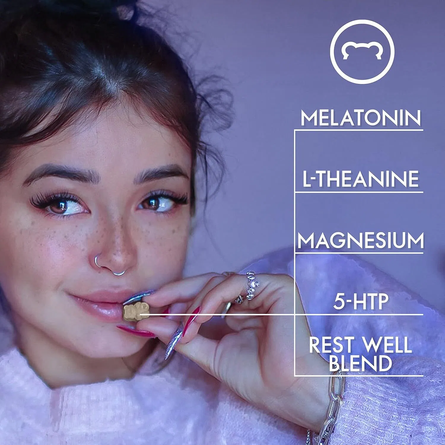 OEM Private Label Melatonin Sleep Aids Gummies